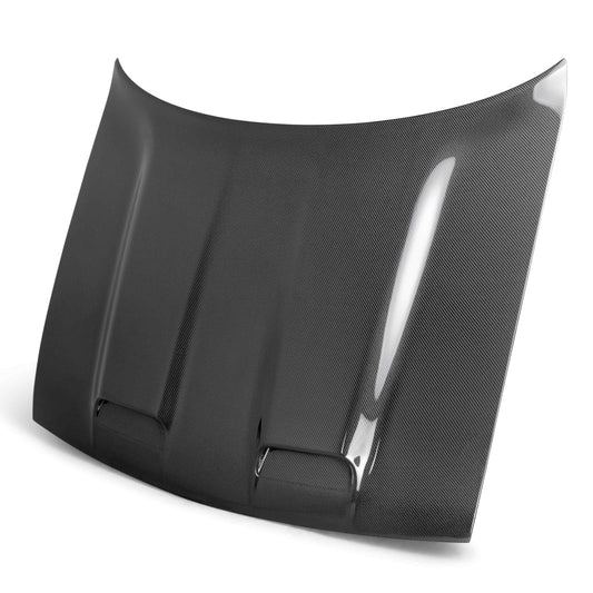 2019 Dodge Challenger Hellcat/RedEye Type-RE Dual Snorkel Style Hood - Anderson Composites - AC-HD19DGCHHC-RE