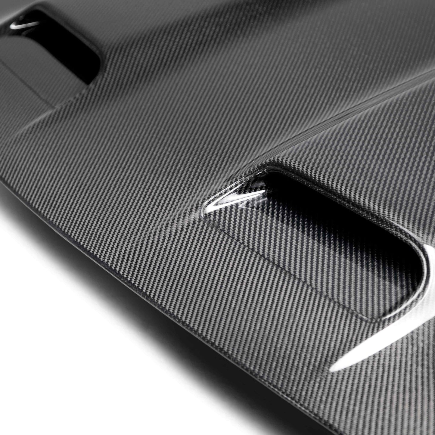 2019 Dodge Challenger Hellcat/RedEye Type-RE Dual Snorkel Style Hood - Anderson Composites - AC-HD19DGCHHC-RE