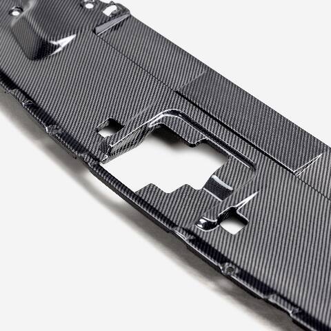 2017-2023 Ford Mustang Carbon Fiber Radiator Cover  - Anderson Composites - AC-CP18FDMU