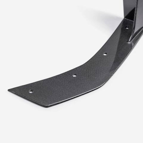 2024 Ford Mustang Type-GT5 Carbon Fiber Front Splitter Wickers  - Anderson Composites - AC-FBC24FDMU-GT5