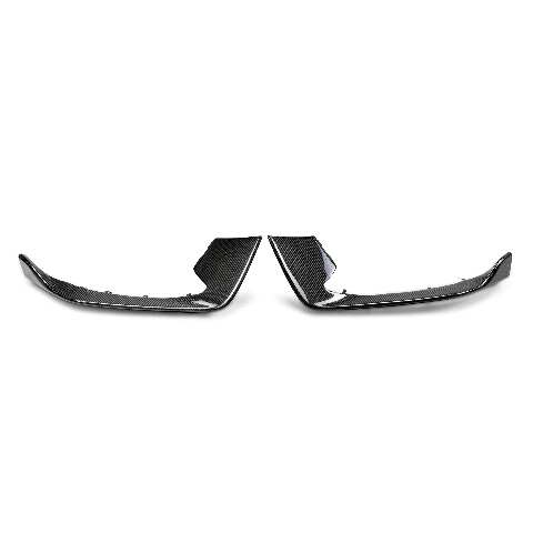 2015-2020 Ford Mustang GT350 Carbon Fiber Front Bumper Inserts  - Anderson Composites - AC-FBI15MU350