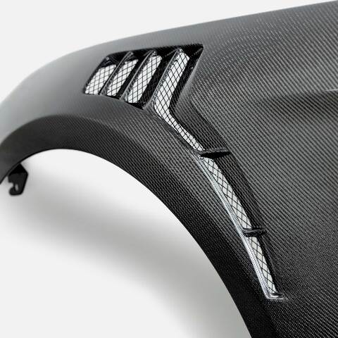 2020-2022 Ford Mustang GT500 Type-TPF Carbon Fiber Track Pack Fenders  - Anderson Composites - AC-FF20FDMU500-TPF