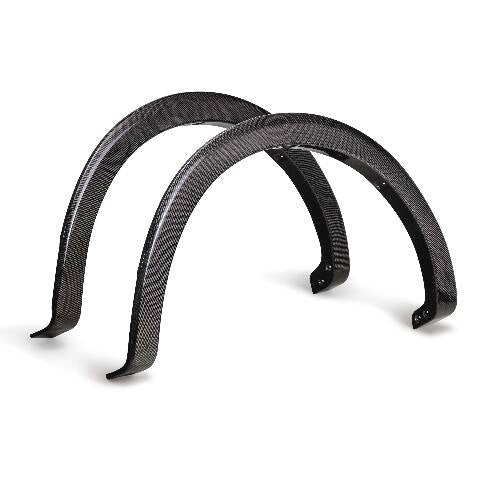 2021-2024 Ford F-150 XL Type-AO Carbon Fiber Rear Fender Flares  - Anderson Composites - AC-FLR21FDF150-R-AO