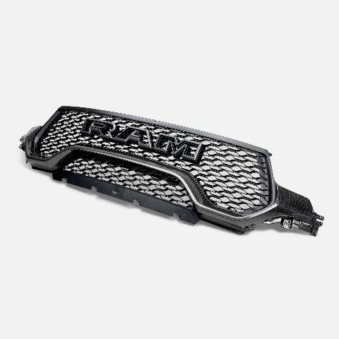 2021-2024 Ram 1500 TRX Type-OE Carbon Fiber Front Grille Lower Trim  - Anderson Composites - AC-GT21DGTRX-L