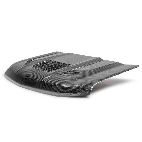 2020-2024 Chevrolet Silverado 1500 Type-T2 Carbon Fiber Hood  - Anderson Composites - AC-HD20CHSV-T2