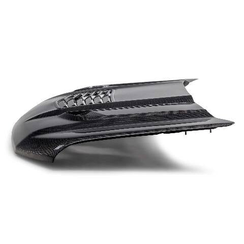 2020-2024 Chevrolet Silverado 1500 Type-T2 Carbon Fiber Hood  - Anderson Composites - AC-HD20CHSV-T2