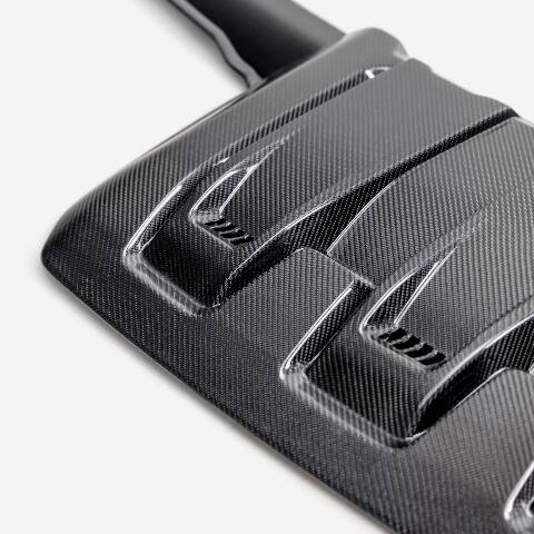 2023-2024 Ford F-150 Raptor R Type-OE Carbon Fiber Hood Vent  - Anderson Composites - AC-HDS23FDRAR-OE