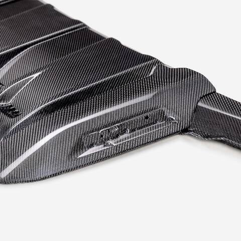 2023-2024 Ford F-150 Raptor R Type-OE Carbon Fiber Hood Vent  - Anderson Composites - AC-HDS23FDRAR-OE