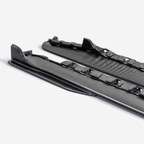 2024 Ford Mustang Type-GT5 Carbon Fiber Side Rocker Panel Splitter  - Anderson Composites - AC-SS24FMDU-GT5