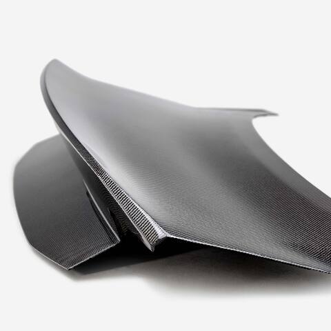 2024 Ford Mustang Type-SA Double Sided Carbon Fiber 1-Piece Decklid With Integrated Spoiler  - Anderson Composites - AC-TL24FDMU-SA-DS