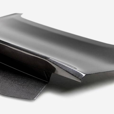 2024 Ford Mustang Type-SA Double Sided Carbon Fiber 1-Piece Decklid With Integrated Spoiler  - Anderson Composites - AC-TL24FDMU-SA-DS